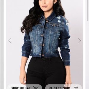 Fashion nova jean jacket